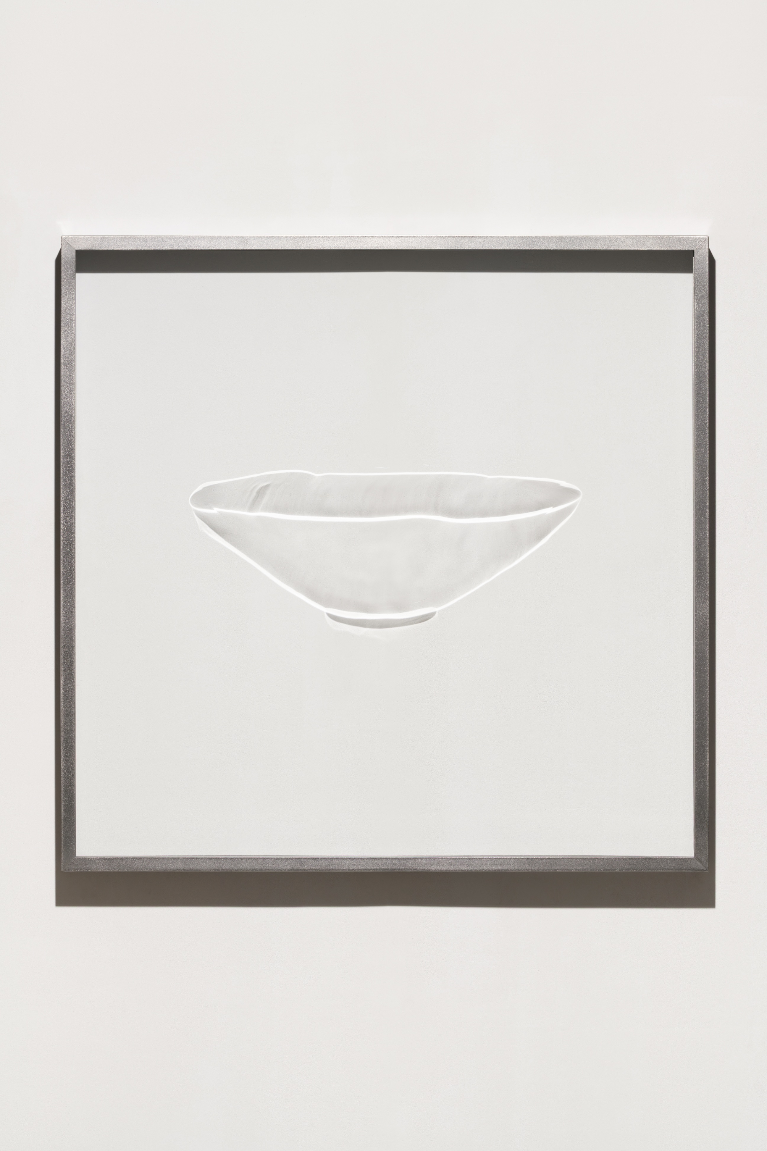 Celadon Bowl, Impressed design of water plants and swimming birds